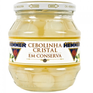 Cebolinha Cristal em Conserva Hemmer 200g