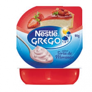 Iogurte grego torta de morango nestle 90g