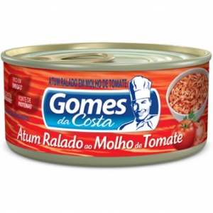 Atum ralado com molho de tomate Gomes da Costa 170g