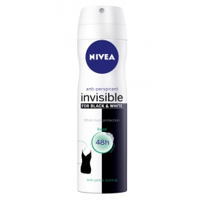 Desodorante Aerosol Invisible Black White Feminino Nivea 150ml