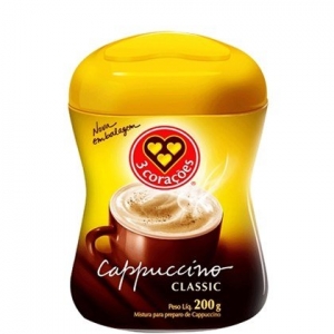 Cappuccino Classic Pote 3 corações 200g