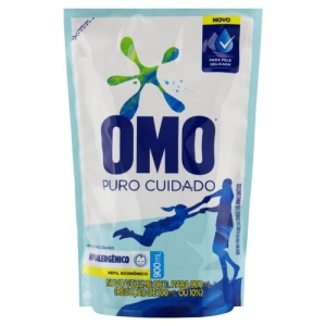 LAVA ROUPAS PURO CUIDADO REFIL 900ml OMO