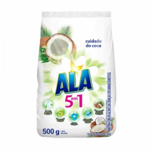 DETERGENTE EM PO CUIDADO DO COCO 500G ALA