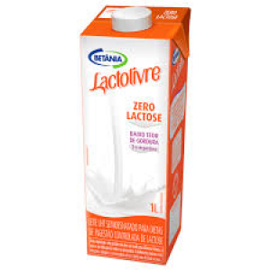 Leite UHT zero lactose  semi desnatado 1 L Betânia