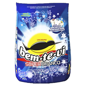 DETERGENTE EM PÓ SUPER BRANCO 500G BEM TE VI