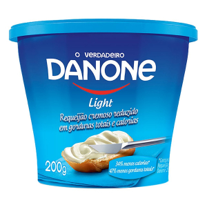 REQUEIJAO CREMOSO LIGHT 200G DANONE