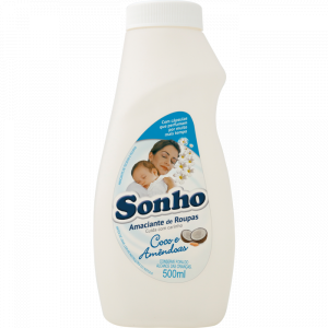 AMACIANTE COCO E AMENDOAS 500ML SONHO