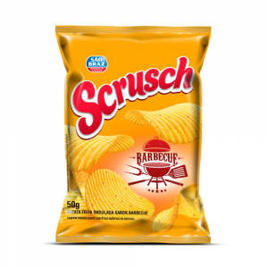 BATATA CHIPS BARBECUE  50G SCRUSCH