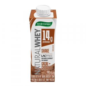 SHAKE WHEY CHOC LACFREE 250ML VERDE CAMPO