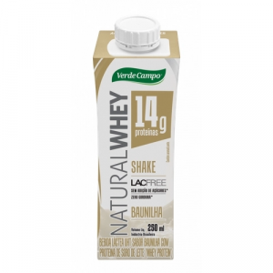 SHAKE WHEY BAUNILHA LACFREE 250ML VERDE CAMPO