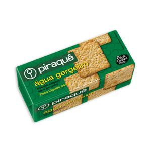 BISC CREAM CRACKER ÁGUA GERGELIM 200G PIRAQUE