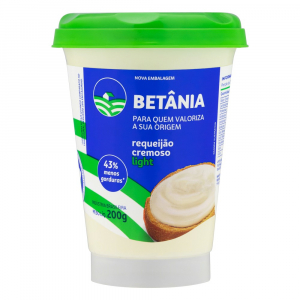 REQUEIJAO CREM LIGHT 200G BETANIA