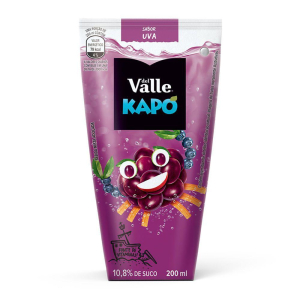 SUCO DE UVA 200ML DELVALLE KAPO