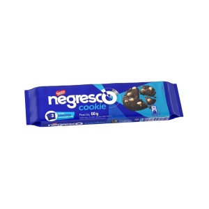 COOKIES NEGRESCO  CHOCOLATE COM GOTAS DE BAUN  60G NESTLE