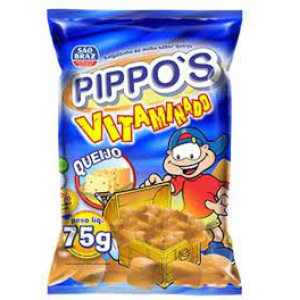 SALGADINHO QUEIJO 75G PIPPOS