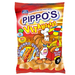 SALGADINHO CACHORRO QUENTE 75G PIPPOS