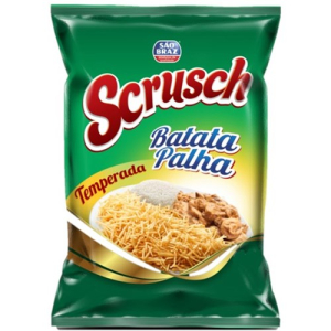 BATATA PALHA  TEMPERADA SCRUSCH 140G SAO BRAZ