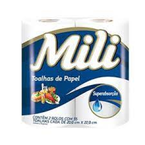 PAPEL TOALHA 2UN 110FLS MILI